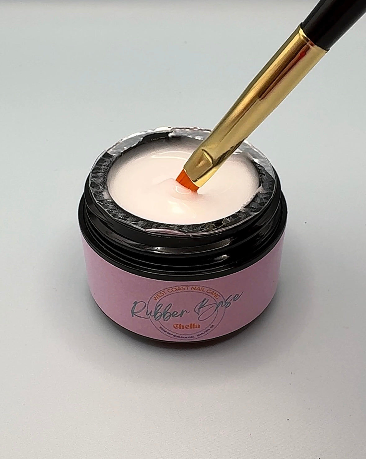 Chella - Milky White Rubber Base